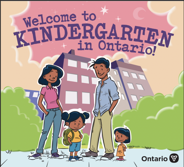 Welcome ot kindergarten in Ontario